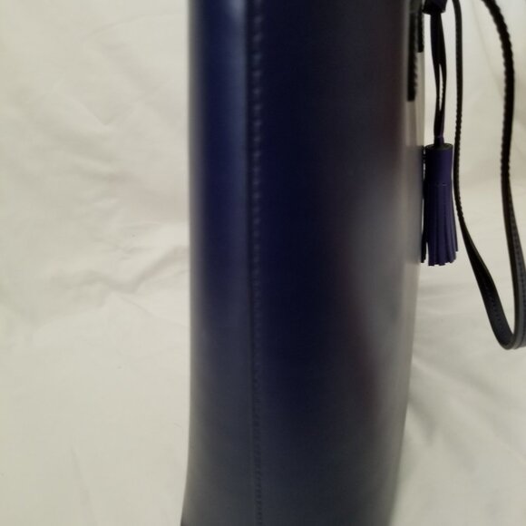 Kate Spade Periwinkle Blue Structured Handbag/Shoulder Bag “Karla Blue Sapphire” - Picture 3 of 11